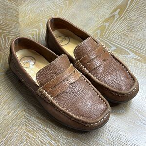 1901 Brown Little Boy Loafers 31
